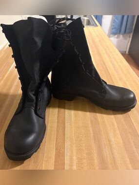 RO Search vintage military combat boots